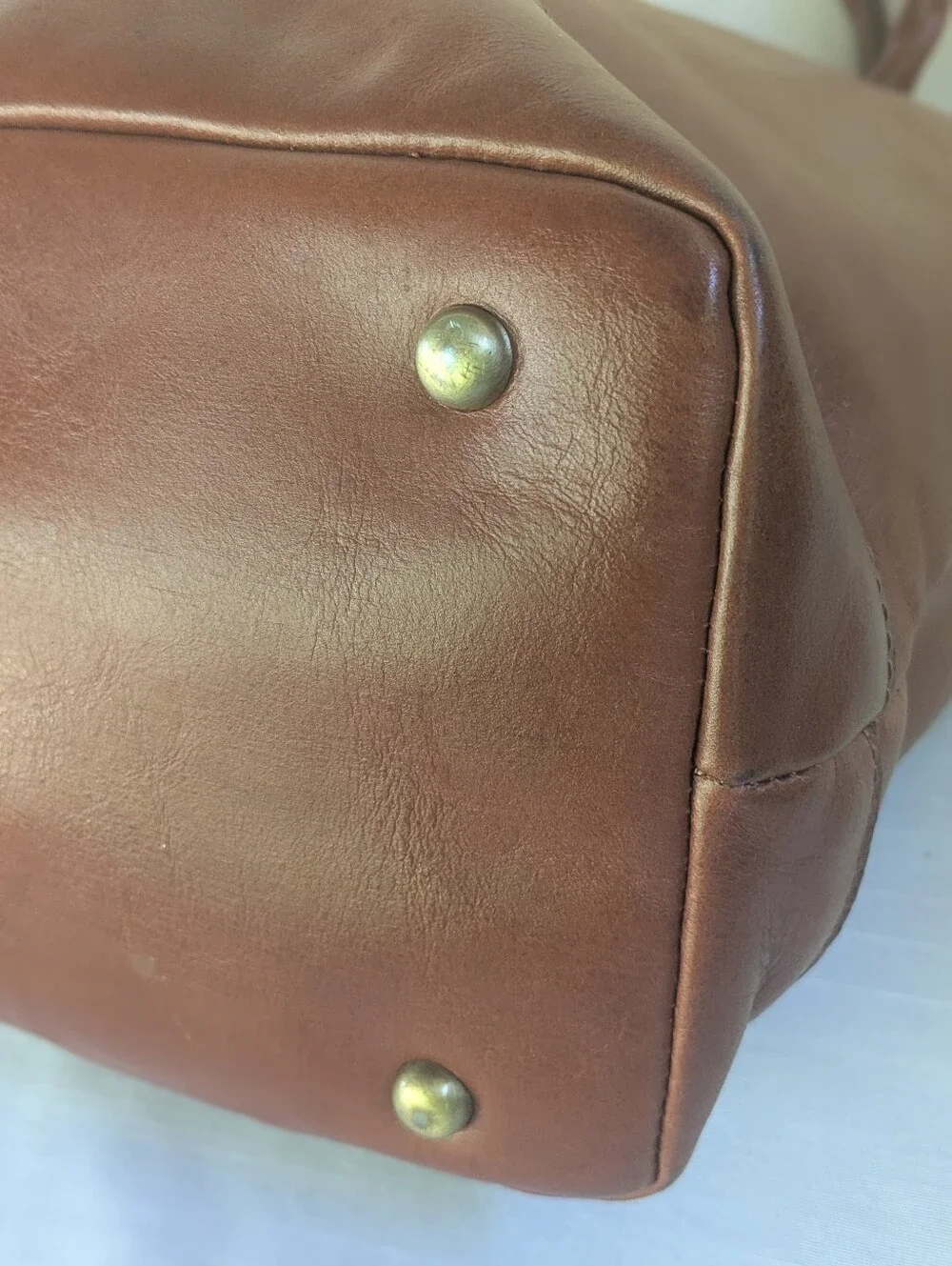 Patricia Nash Classic Brown Leather Tote Bag - Elegant Everyday Handbag